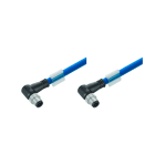 WEIDMULLER - Cavo per installazioni ferroviarie Ethernet (confezionato), Codificato D M12 – pin angolato IP67, Codificato D M12 – pin angolato IP67, Numero di poli