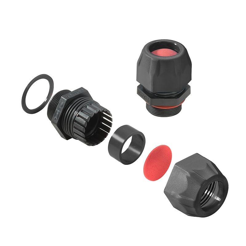 WEIDMULLER - Pressacavo Ex (plastica), VG Exe 7J (pressacavo in plastica Ex 7J Exe), diritto, M 40, 18 mm, OD min. 23 - OD max. 32 mm, IP54, IP66, IP67, IP68 - 5 b