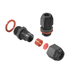 WEIDMULLER - Pressacavo Ex (plastica), VG Exe 7J (pressacavo in plastica Ex 7J Exe), diritto, M 20, 10 mm, OD min. 7 - OD max. 12 mm, IP54, IP66, IP67, IP68 - 5 ba