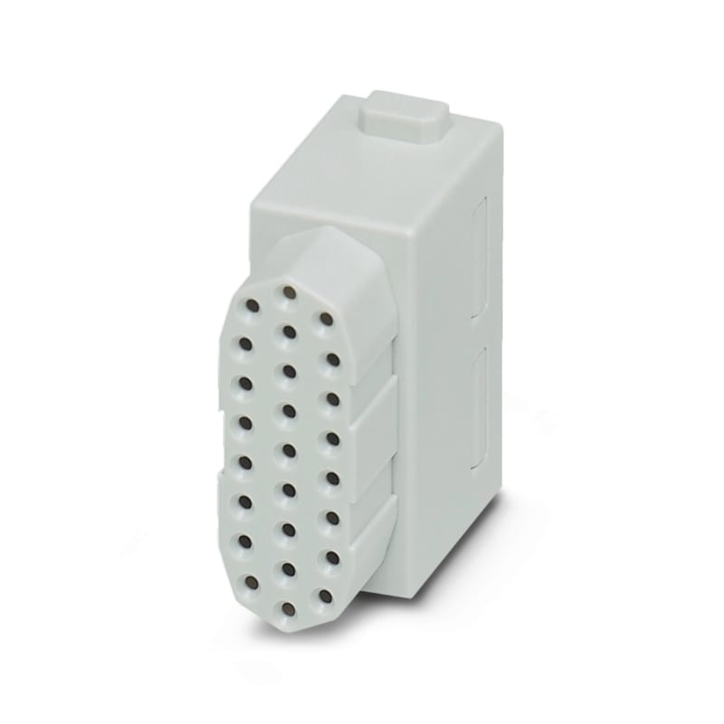 WEIDMULLER - Inserto modulo per connettori industriali (potenza/segnale), 30 V, 4 A, Numero di poli: 25, Collegamento a crimpare, Maschio, Slot a innesto necessari