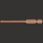 WEIDMULLER - Punta per viti con testa a taglio, E 6,3 DIN 3126, Spaccato, 2.5 x 70 x 0.4 mm