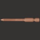 WEIDMULLER - Bit per vite con testa a croce, E 6,3 DIN 3126, taglio a croce, 1 x 70 x 1 mm, Dimensione lama (a croce): 1