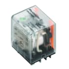 WEIDMULLER - Minirelè di potenza, 110 V DC, LED verde, 3 Contatto di scambio (AgSnO) , 250 V AC, 10 A, Tasto di prova disponibile: No