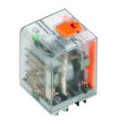 WEIDMULLER - Relè di potenza, 24 V DC, LED verde, 2 Contatto di scambio (AgSnO) , 400 VAC, 16 A, Tasto di prova disponibile: Sì