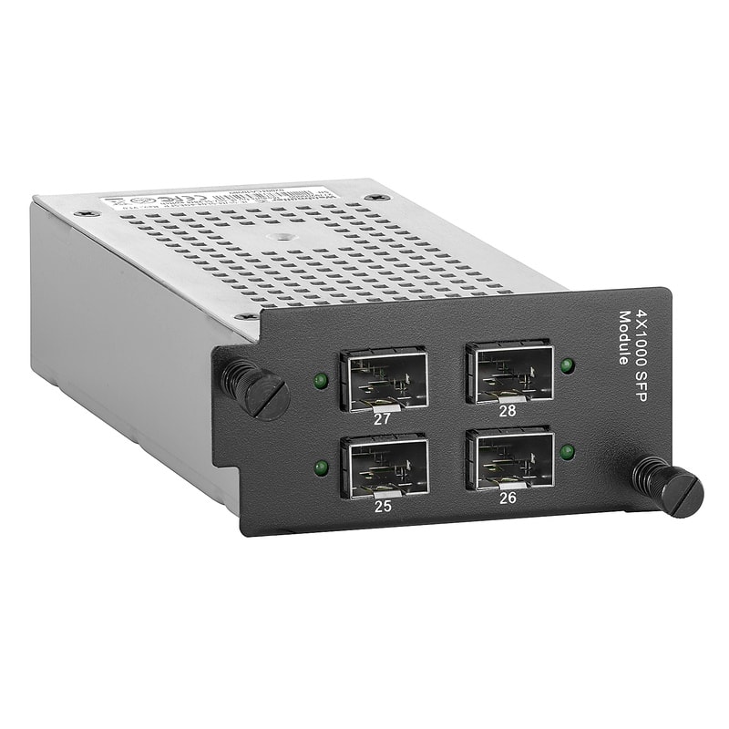 WEIDMULLER - Modulo di interfaccia multimediale, Gigabit Ethernet/10 Gigabit Ethernet, 4x 1000BaseSFP/10GBaseSFP+ slot