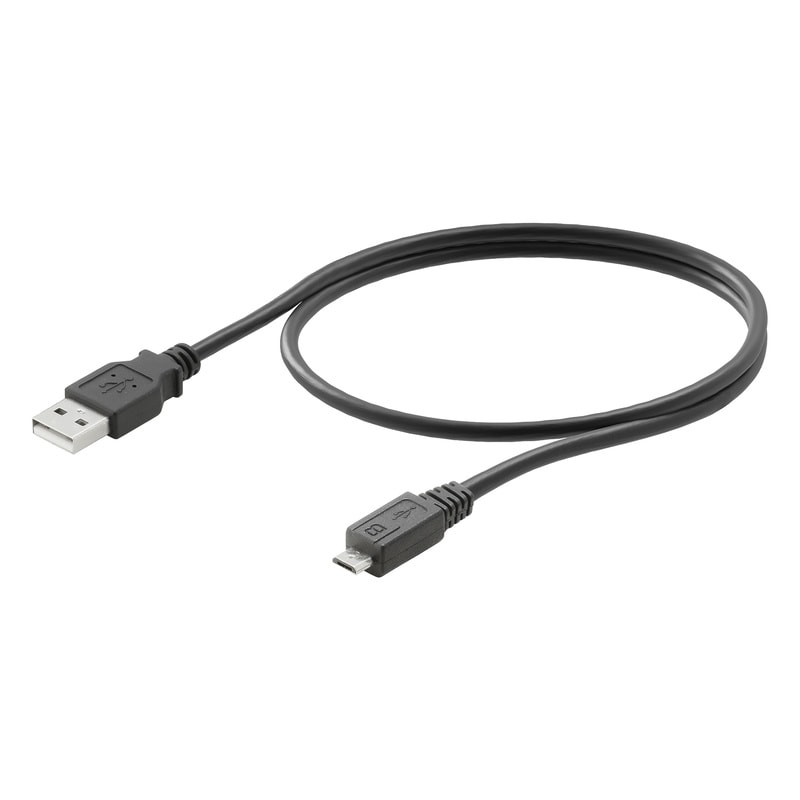 WEIDMULLER - Cavo USB, USB A, PVC, nero, Lunghezza: 0.5 mm