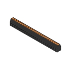WEIDMULLER - Morsetto per circuito stampato, 350 V, 24 A, Passo in mm: 5.00, 2.5 mm², Numero di poli: 23, PUSH IN con attuatore, Collegamento a saldare THT, 90°, B