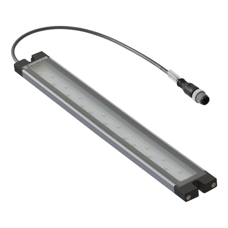 WEIDMULLER - Modulo LED, 2700K, Warm white, Tensione d'ingresso: 24 V DC ± 10%, 0.47 A, 11,9 W, 1246 lm, IP67, Presa di collegamento, Filettatura del collegamento: