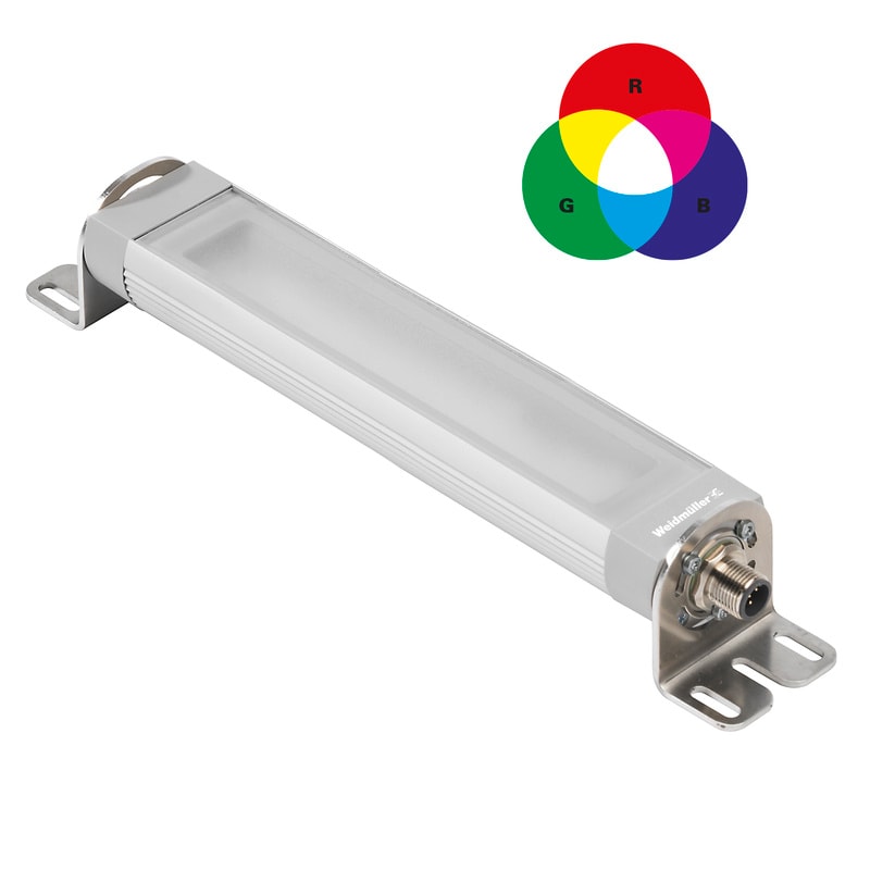 WEIDMULLER - Modulo LED, Red, Green, Blue, White, 10.2 W, IP67, Connettore a innesto, Filettatura del collegamento: M12