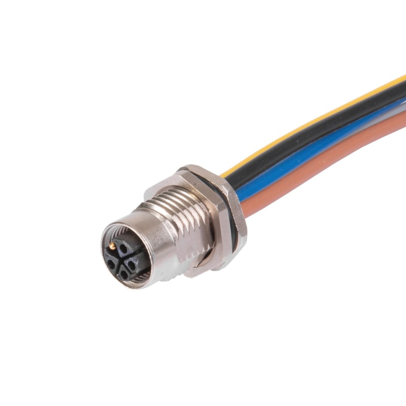 WEIDMULLER - Connettore circolare, integrato (con cavo), M12, Numero di poli: 5, 0.2 m, 2.5 mm²