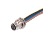 WEIDMULLER - Connettore circolare, integrato (con cavo), M12, Numero di poli: 5, 0.2 m, 2.5 mm²