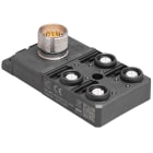 WEIDMULLER - Ripartitore passivo sensore-attuatore (senza cavo), Con uscita M23, 12 poli, M12, M23, 30 V, Codificato A, LED: Sì, LED sensore: Sì, Tipo di cablaggio