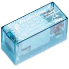 WEIDMULLER - Minirelè industriale, 24 V DC, No, 1 Contatto di scambio (AgNi) , 250 V AC, 16 A, Tasto di prova disponibile: No