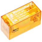 WEIDMULLER - Minirelè industriale, 24 V AC, No, 2 Contatto di scambio (AgNi) , 250 V AC, 8 A, Tasto di prova disponibile: No