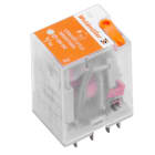 WEIDMULLER - Relè industriale, 230 V AC, LED verde, 2 Contatto di scambio (AgNi) , 250 V AC, 12 A, Passo in mm: 5.00, Tasto di prova disponibile: Sì