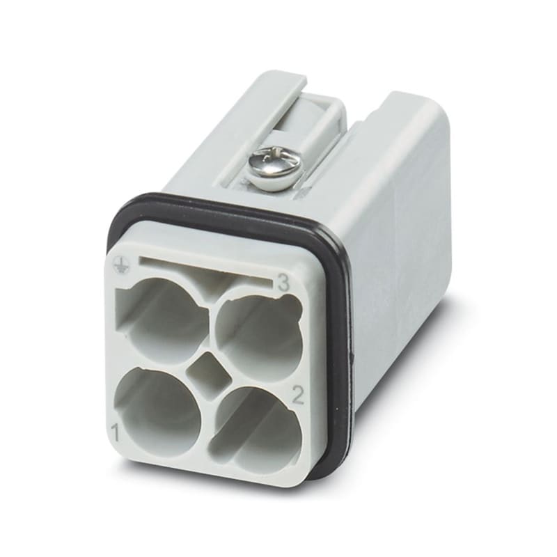 WEIDMULLER - Inserto di contatto (Connettori a innesto industriali), Maschio, 400 V, 40 A, Numero di poli: 3, Contatto a crimpare, Dimensioni di installazione: 1