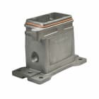 WEIDMULLER - Custodia connettori industriali, Custodia di base, Collegamento a staffa di serraggio, Dimensioni di installazione: 3, IP55