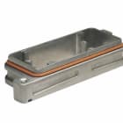 WEIDMULLER - Custodia connettori industriali, Base passante, Collegamento a staffa di serraggio, Dimensioni di installazione: 6, IP55