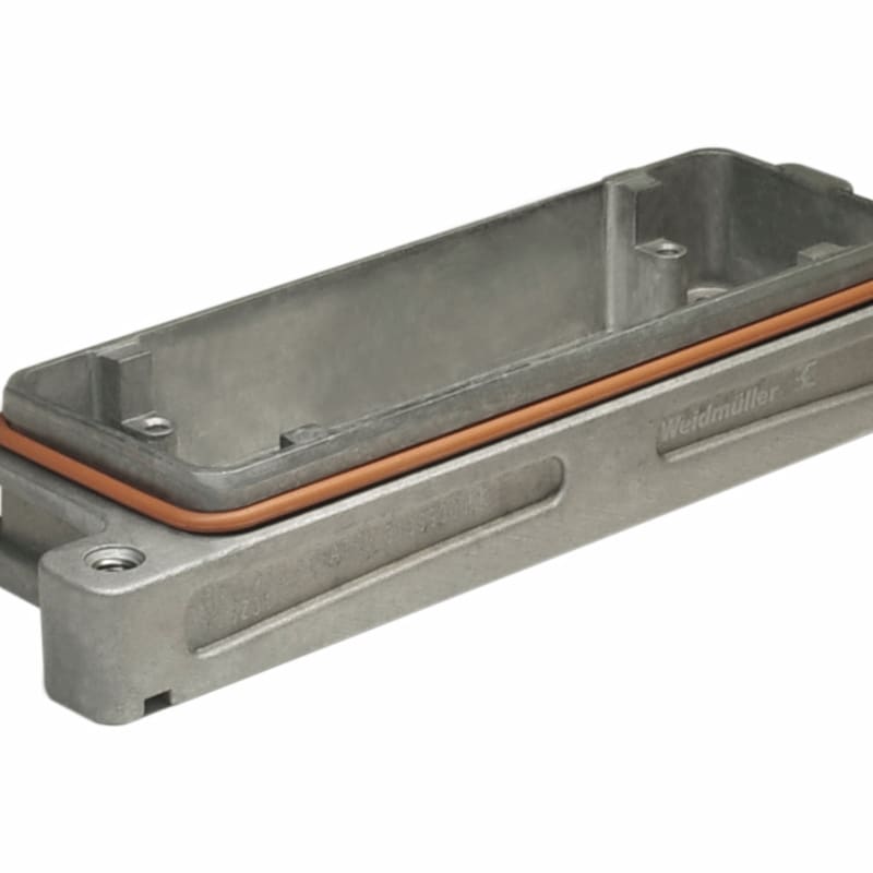 WEIDMULLER - Custodia connettori industriali, Base passante, Collegamento a staffa di serraggio, Dimensioni di installazione: 8, IP55
