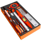 WEIDMULLER - Inserto (carrello da officina), con utensili, Posizione verticale: 390 mm, Larghezza: 185 mm, Profondità: 50 mm