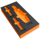 WEIDMULLER - Inserto (carrello da officina), con utensili, Posizione verticale: 390 mm, Larghezza: 185 mm, Profondità: 50 mm