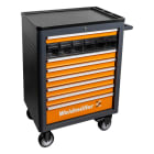 WEIDMULLER - Carrello da officina, Posizione verticale: 928 mm, Larghezza: 894 mm, Profondità: 525 mm, Numero di cassetti: 6