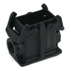 WEIDMULLER - Custodia connettori industriali, Custodia di base, Gancio trasversale in basso, Dimensioni di installazione: 4, IP65, in stato collegato