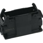 WEIDMULLER - Custodia connettori industriali, Custodia di base, Gancio trasversale in basso, Dimensioni di installazione: 8, IP65, in stato collegato