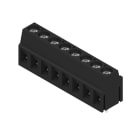 WEIDMULLER - Morsetto per circuito stampato, 320 V, 17.5 A, Passo in mm: 5.00, 2.5 mm², Numero di poli: 8, Collegamento a vite, Collegamento a saldare THT, 90°, Bo