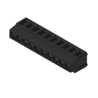 WEIDMULLER - Morsetto per circuito stampato, 320 V, 17.5 A, Passo in mm: 5.00, 2.5 mm², Numero di poli: 10, Collegamento a vite, Collegamento a saldare THT, 180°,