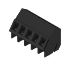 WEIDMULLER - Morsetto per circuito stampato, 320 V, 17.5 A, Passo in mm: 5.08, 2.5 mm², Numero di poli: 5, Collegamento a vite, Collegamento a saldare THT, 135°, B