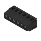WEIDMULLER - Morsetto per circuito stampato, 320 V, 17.5 A, Passo in mm: 5.08, 2.5 mm², Numero di poli: 6, Collegamento a vite, Collegamento a saldare THT, 180°, B