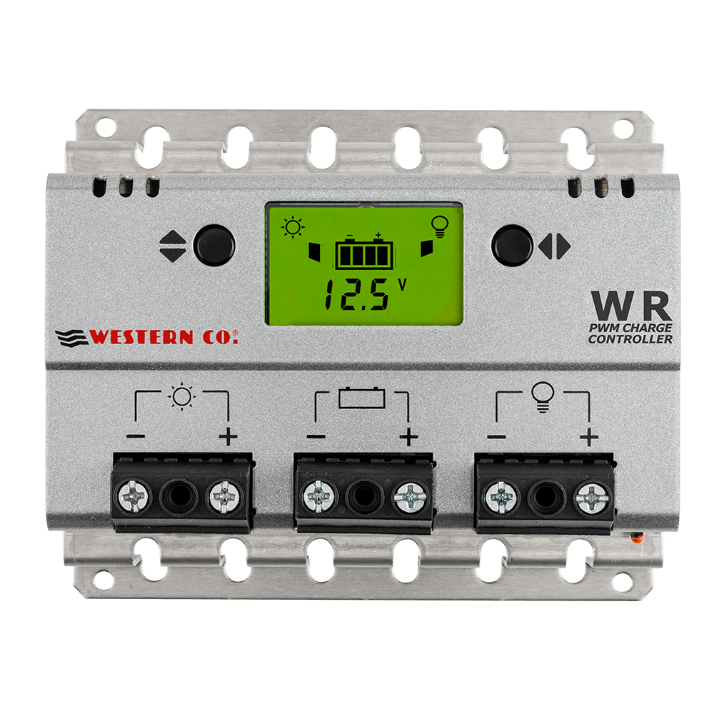 WESTERN CO - WR10-PWM REG. DI CARICA DA 10A CON DISPL 010248