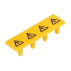 WIELAND ELECTRIC - WARNING COVERADF 4/4 YELLOW