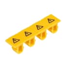 WIELAND ELECTRIC - WARNING COVERADF10/4 GELB