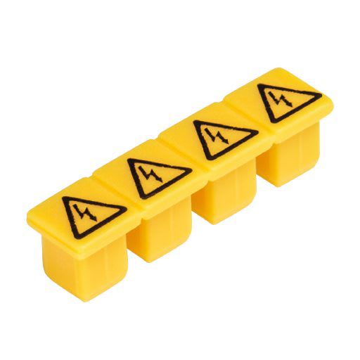 WIELAND ELECTRIC - WARNING COVERADF.../4 YELLOW
