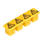WIELAND ELECTRIC - WARNING COVERADF.../4 YELLOW