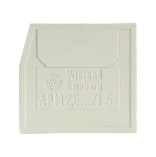 WIELAND ELECTRIC - END PLATEAPM 2,5 F. / 15