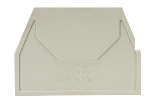 WIELAND ELECTRIC - END PLATEAPI 10 - 16/V0