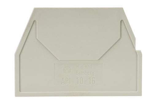 WIELAND ELECTRIC - END PLATEAPI 10 - 16/V0