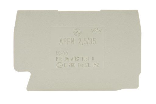 WIELAND ELECTRIC - END PLATEAPFN 2,5 /35 07.312.6755.0