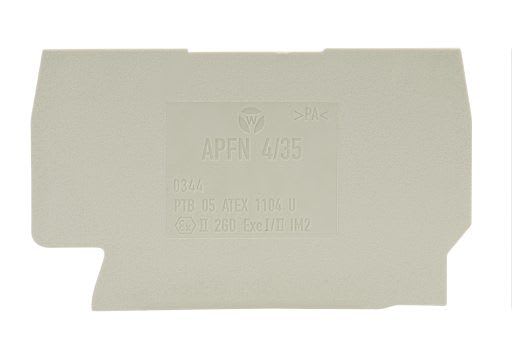 WIELAND ELECTRIC - END PLATEAPFN 4/35 07.312.9255.0