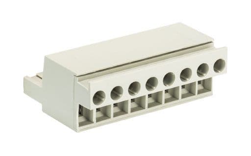 WIELAND ELECTRIC - CONNETTORE PCB 8213 B / 8 TOP OB