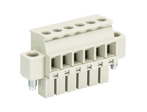 WIELAND ELECTRIC - CONNETTORE PCB 8813 B / 6 VL F
