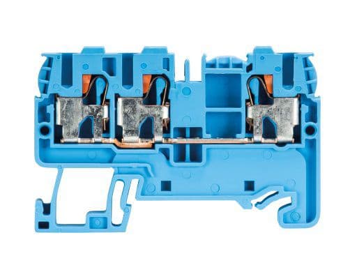 WIELAND ELECTRIC - MORS. PASSANTE WTP 2,5/4 D1/2 BL