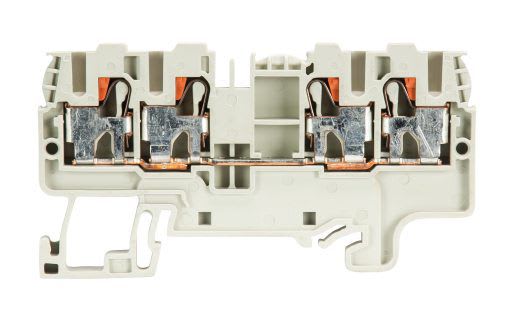 WIELAND ELECTRIC - PUSH-IN TERMINAL BLOCK WTP 2,5/4 D2/2