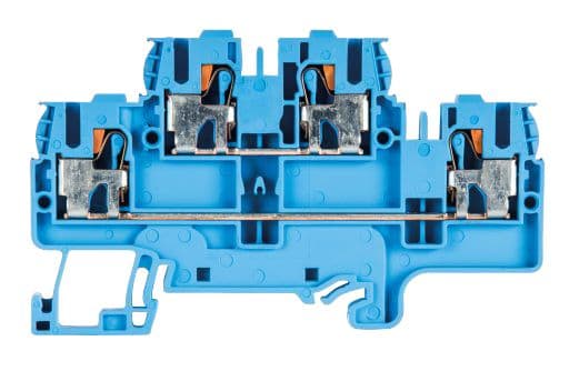 WIELAND ELECTRIC - MORS. A 2 PIANI WTP 2,5/4 E BLU