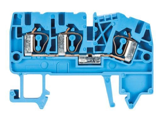 WIELAND ELECTRIC - MORS. PASSANTE WKF 2,5/D1/2/35 BLU