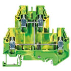 WIELAND ELECTRIC - EARTH DOUBLE DECK TERMINAL WT 4 E PE 58.504.9255.0