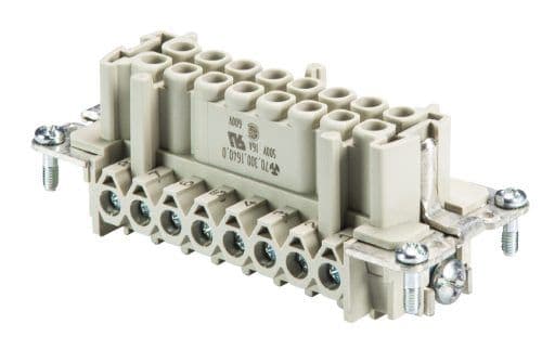 WIELAND ELECTRIC - INSERTO FEMMINA BAS BUS 16 2,5 50 AG